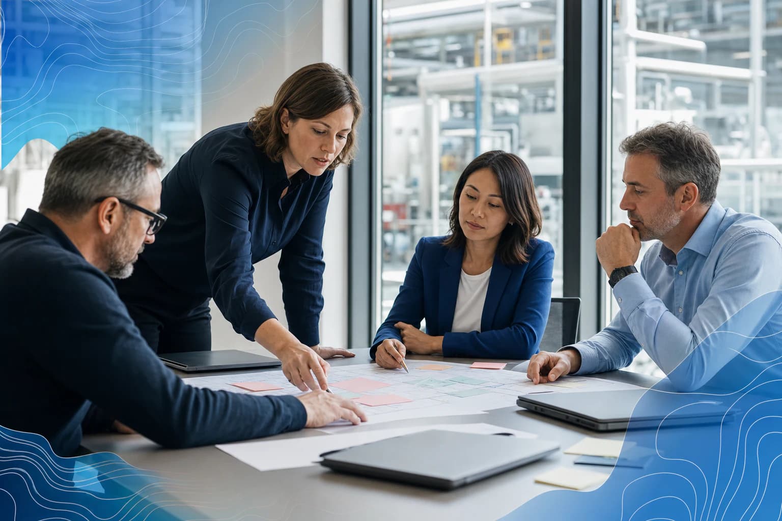 Gemeinsamer Workshop zur Strukturierung von Risiken, Verantwortlichkeiten und Maßnahmen