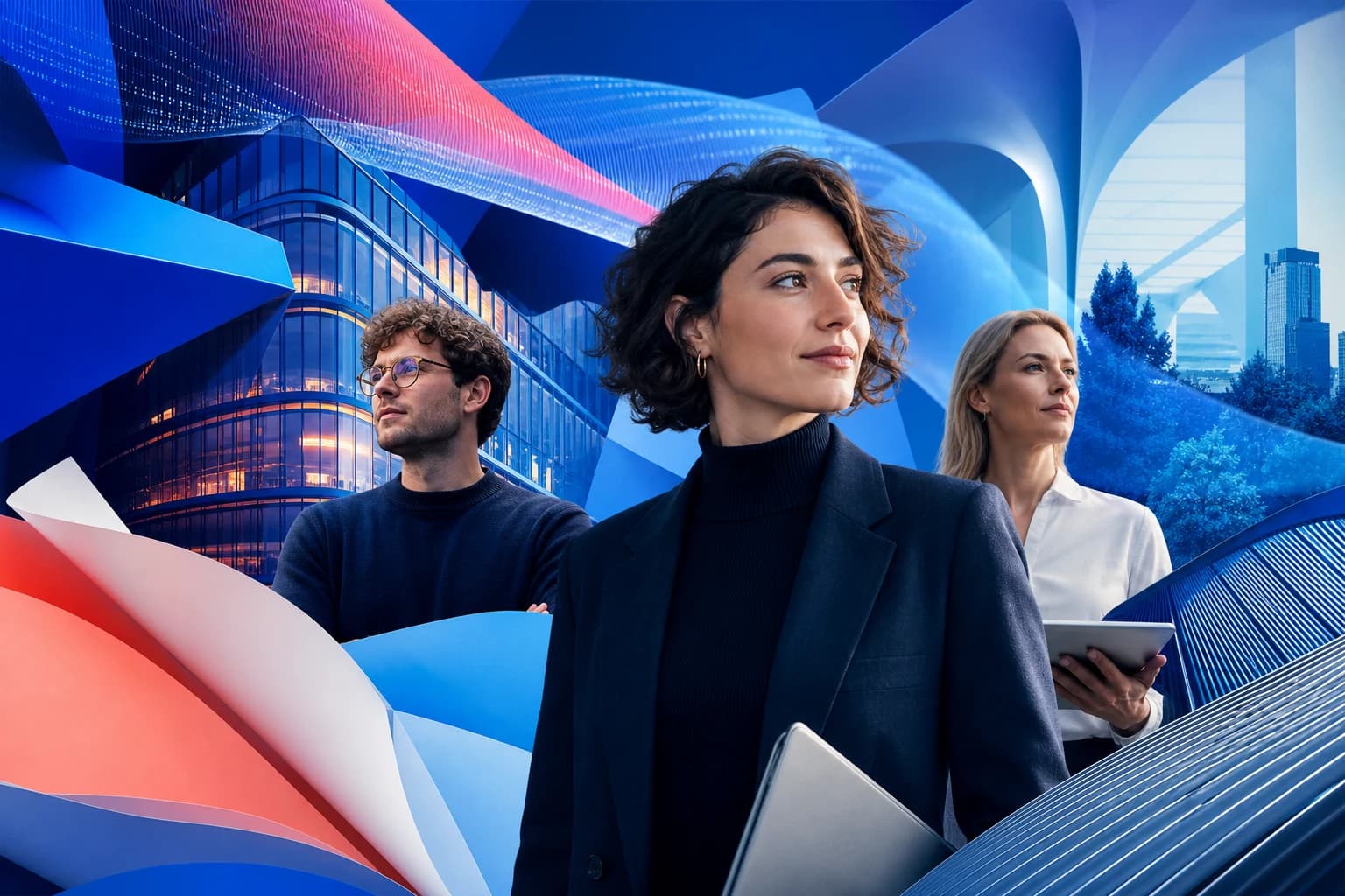 Team mit gemeinsamer Perspektive auf Cyber Resilience